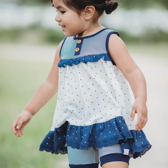 SweetHoney Navy Playset Size 4T NWT Matching Sets